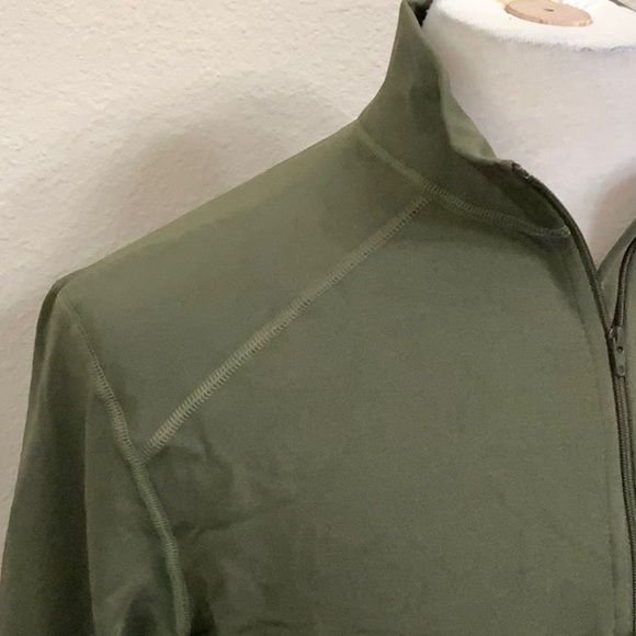PolarMax 4.0 HEAVYWEIGHT ZIP MOCK - OD Green - Picture 6 of 15